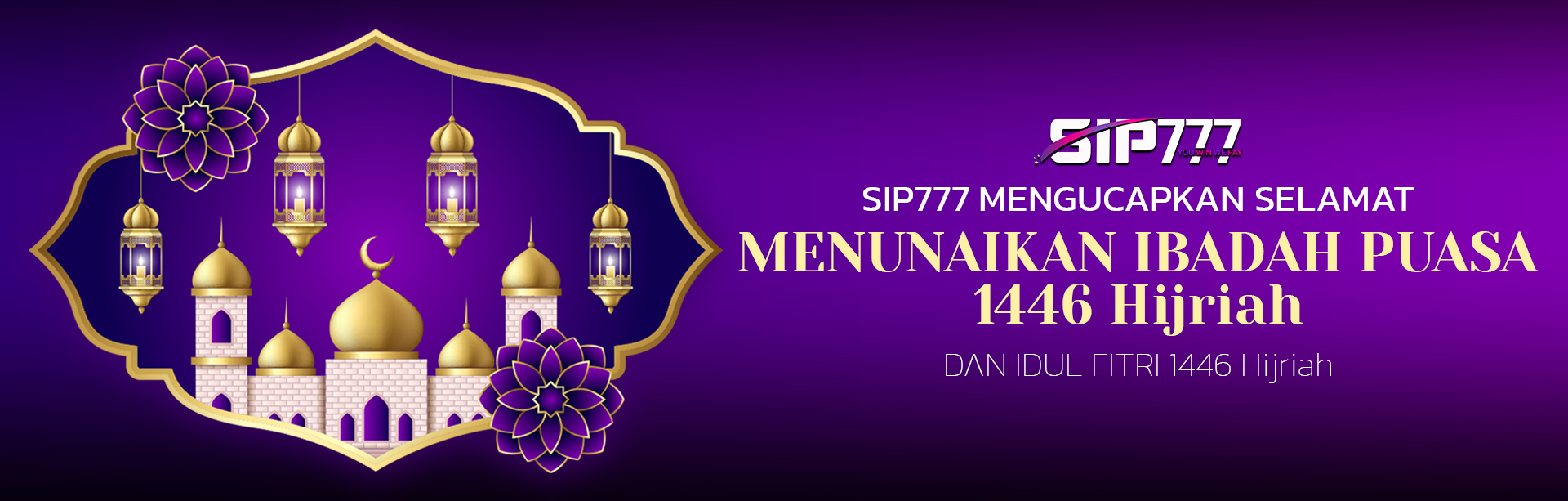 SELAMAT PUASA DAN IDUL FITRI